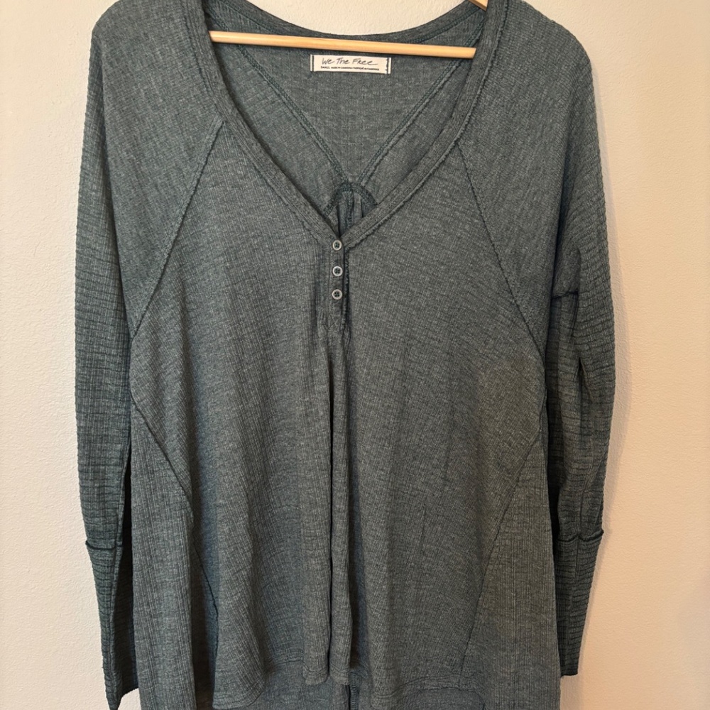 We The Free Flowy Long-Sleeve Tunic | S